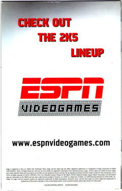 Scan of ESPN NHL 2K5