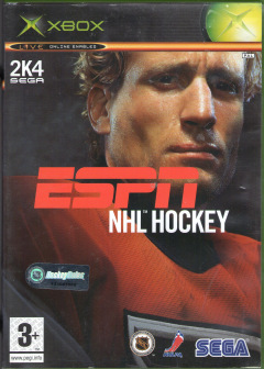 ESPN NHL Hockey for the Microsoft Xbox Front Cover Box Scan
