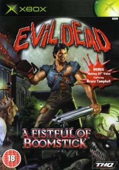 Evil Dead: A Fistful of Boomstick for the Microsoft Xbox Front Cover Box Scan