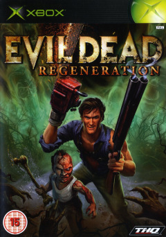 Evil Dead: Regeneration for the Microsoft Xbox Front Cover Box Scan