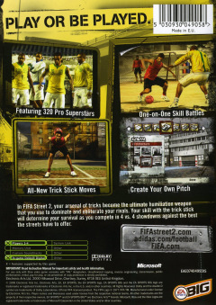 Scan of FIFA Street 2