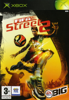 FIFA Street 2 for the Microsoft Xbox Front Cover Box Scan