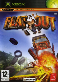 Flatout for the Microsoft Xbox Front Cover Box Scan