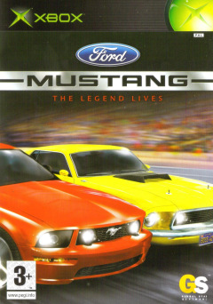 Ford Mustang: The Legend Lives for the Microsoft Xbox Front Cover Box Scan