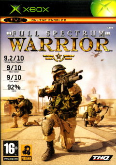 Full Spectrum Warrior for the Microsoft Xbox Front Cover Box Scan