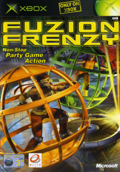 Fuzion Frenzy  for the Microsoft Xbox Front Cover Box Scan
