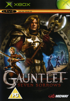 Gauntlet: Seven Sorrows for the Microsoft Xbox Front Cover Box Scan