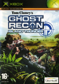 Tom Clancy's Ghost Recon: Island Thunder for the Microsoft Xbox Front Cover Box Scan