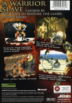 Scan of Gladiator: Sword of Vengence