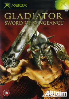 Gladiator: Sword of Vengence for the Microsoft Xbox Front Cover Box Scan