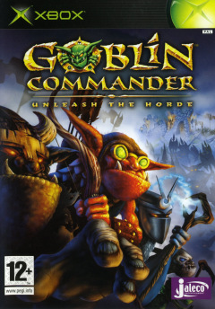 Goblin Commander: Unleash the Horde for the Microsoft Xbox Front Cover Box Scan