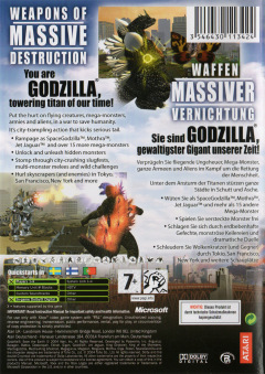 Scan of Godzilla: Save the Earth