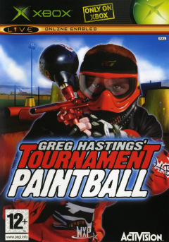Greg Hastings' Tournament Paintball for the Microsoft Xbox Front Cover Box Scan