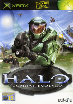 Halo: Combat Evolved for the Microsoft Xbox Front Cover Box Scan