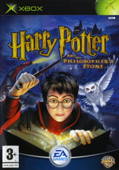 Harry Potter and the Philosopher's Stone for the Microsoft Xbox Front Cover Box Scan