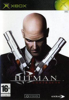 Hitman: Contracts for the Microsoft Xbox Front Cover Box Scan
