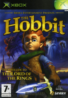 The Hobbit for the Microsoft Xbox Front Cover Box Scan