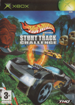 Hot Wheels Stunt Track Challenge for the Microsoft Xbox Front Cover Box Scan