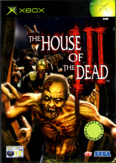 The House of the Dead III for the Microsoft Xbox Front Cover Box Scan