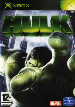 Hulk for the Microsoft Xbox Front Cover Box Scan