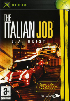 The Italian Job: L.A. Heist for the Microsoft Xbox Front Cover Box Scan