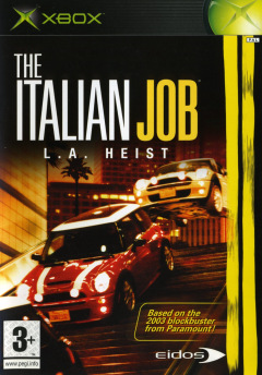 The Italian Job: L.A. Heist for the Microsoft Xbox Front Cover Box Scan