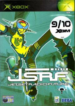 Jet Set Radio Future for the Microsoft Xbox Front Cover Box Scan