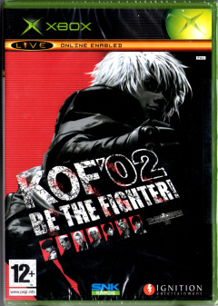 King of Fighters 2002 for the Microsoft Xbox Front Cover Box Scan