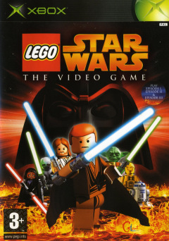 Lego Star Wars: The Video Game for the Microsoft Xbox Front Cover Box Scan