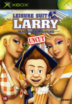 Leisure Suit Larry: Magna Cum Laude for the Microsoft Xbox Front Cover Box Scan