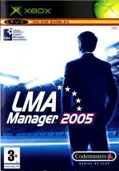 LMA Manager 2005 for the Microsoft Xbox Front Cover Box Scan