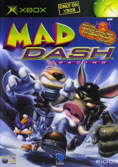 Mad Dash Racing for the Microsoft Xbox Front Cover Box Scan