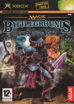 Magic: The Gathering: Battlegrounds for the Microsoft Xbox Front Cover Box Scan