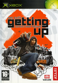 Mark Ecko's Getting Up: Contents Under Pressure for the Microsoft Xbox Front Cover Box Scan