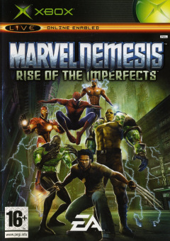 Marvel Nemesis: Rise of the Imperfects for the Microsoft Xbox Front Cover Box Scan