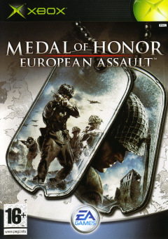 Medal of Honor: European Assault for the Microsoft Xbox Front Cover Box Scan