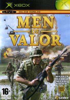 Men of Valor for the Microsoft Xbox Front Cover Box Scan