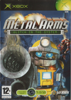 Metal Arms: Glitch In the System for the Microsoft Xbox Front Cover Box Scan