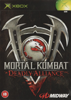 Mortal Kombat: Deadly Alliance for the Microsoft Xbox Front Cover Box Scan