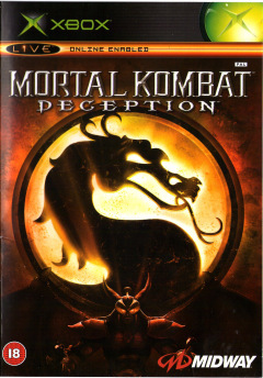 Mortal Kombat: Deception for the Microsoft Xbox Front Cover Box Scan