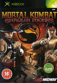Mortal Kombat: Shaolin Monks for the Microsoft Xbox Front Cover Box Scan