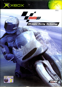 Moto GP: Ultimate Racing Technology for the Microsoft Xbox Front Cover Box Scan