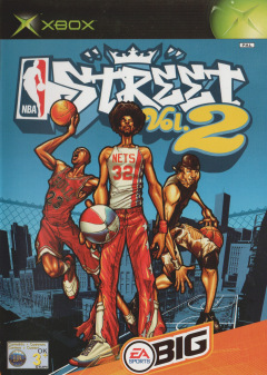 NBA Street Vol. 2 for the Microsoft Xbox Front Cover Box Scan