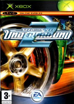 Need For Speed: Underground 2 for the Microsoft Xbox Front Cover Box Scan