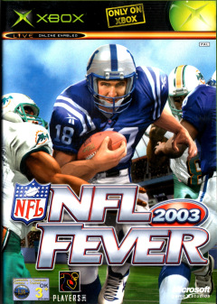 NFL Fever 2003 for the Microsoft Xbox Front Cover Box Scan