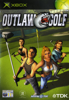 Outlaw Golf for the Microsoft Xbox Front Cover Box Scan