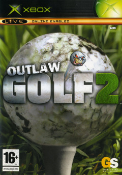 Outlaw Golf 2 for the Microsoft Xbox Front Cover Box Scan