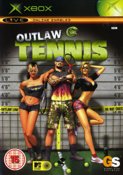 Outlaw Tennis for the Microsoft Xbox Front Cover Box Scan