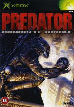 Predator: Concrete Jungle for the Microsoft Xbox Front Cover Box Scan