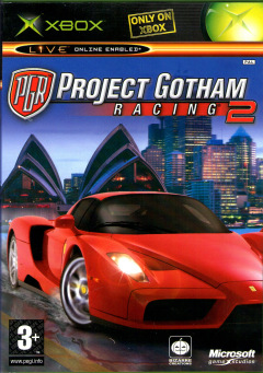 Project Gotham Racing 2 for the Microsoft Xbox Front Cover Box Scan